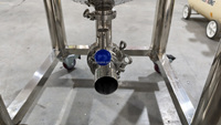 Machine à mélanger les détergents liquides de 50 à 1500 L, mélangeur de liquides en acier inoxydable à double enveloppe et chauffage électrique