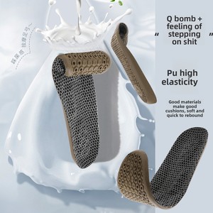 Semelles conductrices alvéolées pour absorption des chocs au talon, semelles <span class=keywords><strong>de</strong></span> massage des pieds optimales, semelles orthopédiques <span class=keywords><strong>de</strong></span> soutien <span class=keywords><strong>de</strong></span> la voûte plantaire pour chaussures - Product Image 5