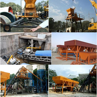 Centrale à béton Elba 60m³/h avec cabine de contrôle par logiciel informatique, station de béton prêt à l'emploi