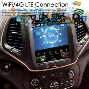 Pantalla Tesla de 256 GB con Android 13 para Jeep Cherokee 5 KL 2013-2018, Radio para Auto, Reproductor Multimedia de Video, Navegación, Estéreo, GPS, Carplay - Product Image 4