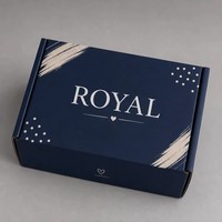 Boîte à courrier en papier bordeaux personnalisée, pliable, emballage cadeau, carton avec impression de logo pour la vente au détail de cosmétiques