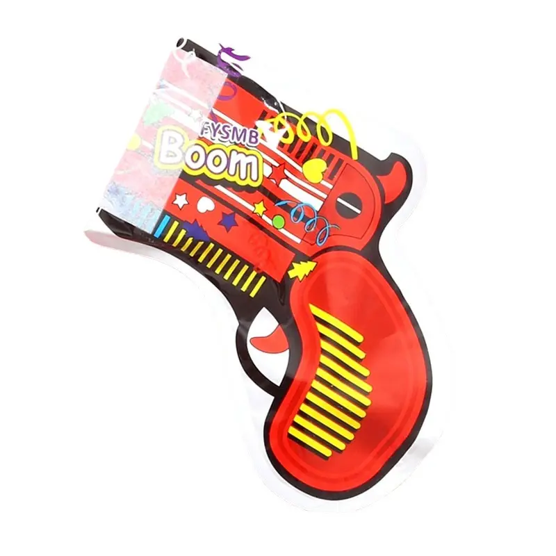 Wedding Atmosphere Decorations Birthday Funny Hand Cannon Confetti indoor Inflatable Pistol Fireworks Balloons Toy Gun