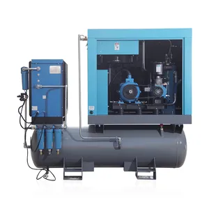 11/15/22kW High Pressure Rotary Fiber Cutting Screw Air Compressor 16 Bar Compresor De Aire