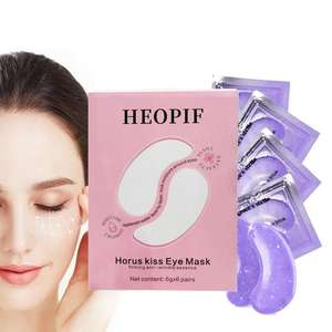 Parches Veganos para Ojos Heopif, 6 Pares, Mascarilla de Gel con Ácido Hialurónico para Ojos Hinchados y Ojeras - Product Image 4