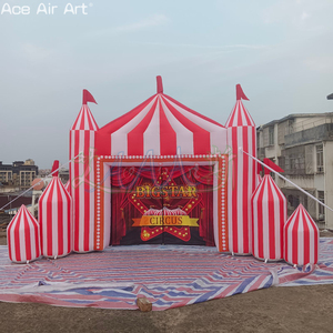 Tùy chỉnh Circus-lấy cảm hứng từ Inflatable vòm bên các sự kiện mô hình, xiếc hiển thị lối vào, Inflatable xiếc vòm - Product Image 2