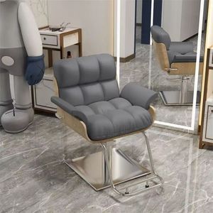 Sillas de peluquería de lujo de alta gama K - sillas especiales con elevación y rotación para cortes de pelo, barbería y estética de celebridades - Product Image 4