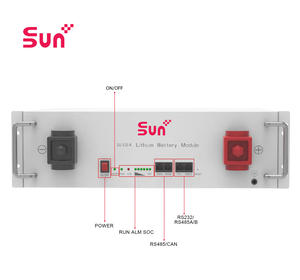 Sistema de batería apilable SUNPLUS 450Ah 600Ah con para BMS para Solar Powerwall - Product Image 4