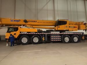 2020 utilisé 85 tonnes capacité de levage Construction <span class=keywords><strong>camion</strong></span> à <span class=keywords><strong>benne</strong></span> basculante grues composants de marque chinoise-moteur boîte de vitesses moteur pompe PLC-à vendre - Product Image 6