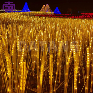 Nouveauté 2025 : Lumières LED décoratives lumineuses en forme d'épi de blé pour aménagement paysager, allées de villas, jardins, parcs et pelouses - Product Image 6