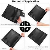 Bloqueur de signal GSM GPS EMP, anti-pistage, pochette Faraday, cage Faraday, sacs Faraday pour ordinateurs portables et tablettes, bloque RFID