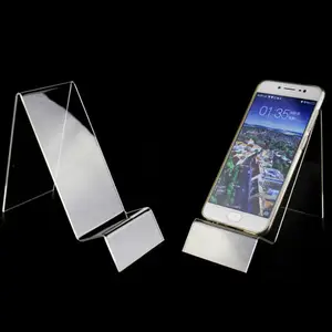 Retail High Grade Acrylic Cell Mobile Phone Digital Product Display Stand Holder