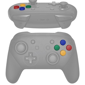 Boutons ABXY rouge, jaune, bleu, vert EXtremeRate pour manette Nintendo Switch Pro - Product Image 2