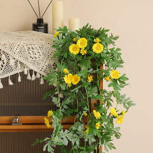 110cm <span class=keywords><strong>fiore</strong></span> artificiale margherita Rattan nuove idee 2025 fiori aziendali per decorare una <span class=keywords><strong>casa</strong></span> - Product Image 3