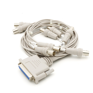 Tùy chỉnh <span class=keywords><strong>DB25</strong></span> để <span class=keywords><strong>BNC</strong></span> Adapter Cáp âm thanh và video mua lại dây D-SUB 25 pin với cáp <span class=keywords><strong>BNC</strong></span> cho video giám sát - Product Image 1
