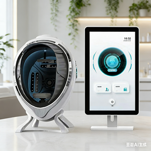 เครื่องวิเคราะห์ผิว 3 มิติแบบพกพา ควบคุมด้วยคอมพิวเตอร์ อัตโนมัติ สำหรับใช้ในบ้าน เครื่องวิเคราะห์ใบหน้า เครื่องสแกนผิว ระบบวิเคราะห์ผิว - Product Image 1