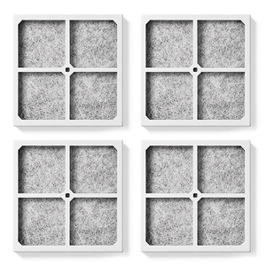 Lot de 4 filtres <span class=keywords><strong>à</strong></span> <span class=keywords><strong>air</strong></span> de remplacement pour <span class=keywords><strong>réfrigérateur</strong></span> <span class=keywords><strong>LG</strong></span> LT120F Kenmore Elite 469918 ADQ73214402 ADQ73214404 – Stock US, Approvisionnement direct usine - Product Image 1