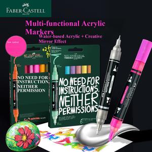 Marqueur acrylique multifonctionnel <span class=keywords><strong>Faber</strong></span>-<span class=keywords><strong>Castell</strong></span> à valve, à base d'eau, pour graffiti, affiches POP, publicité, outil de coloriage artistique - Product Image 3