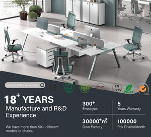 Ghế máy tính xoay lưới hiện đại bán buôn, có thể điều chỉnh, thiết kế công thái học, thời trang, chất liệu kim loại - Product Image 2