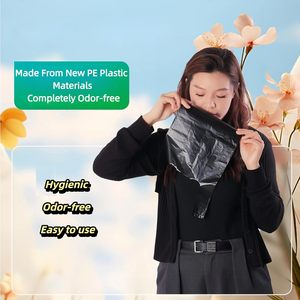 Bolsas de Basura Negras Pequeñas Huamaohengchun con Asas, Ideales para Excrementos de Perros y Gatos, Bolsas de Basura para Coche - Product Image 4