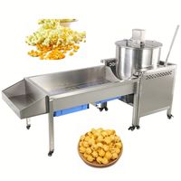 Hervidor automático comercial Máquina para hacer palomitas de maíz Caramelo industrial Equipo para hacer palomitas de maíz Maquinaria de procesamiento de alimentos