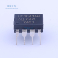 Puce IC UC3843AN Chargeur de batterie Gestion de l'alimentation Régulateur de tension Pilote TEC UC3843 Microchip