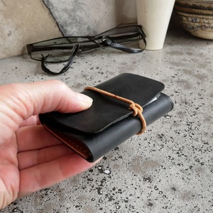 For Men's Slim <b>RFID</b> <b>Blocking</b> Money Clip <b>Wallet</b> Short Nylon Lining Receipt Holder Travel Presenter - Product Image 4