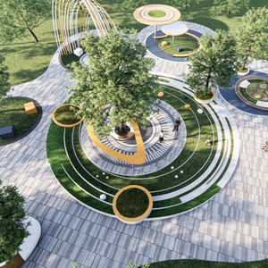 Planification et conception de paysages pour centres commerciaux, service de conception de paysages extérieurs haut de gamme pour l'immobilier commercial - Product Image 3