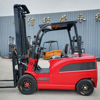 Forklift kompak kualitas tinggi 5000 Kg Forklift listrik Mini semua medan Forklift 4wd untuk penggunaan pertanian/Pertanian