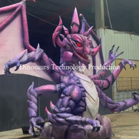 Dragon animatronique sur mesure à six bras, modèle de monstre robot de style fantastique ou anime, à vendre