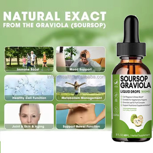 Ausreson OEM Etiqueta Privada guanábana extracto de hoja de Graviola suplemento inmune líquido guanábana gota líquida de Graviola - Product Image 3