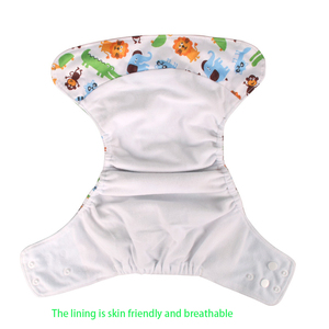 Culotte-culotte bébé respirante de bonne qualité pour nouveau-nés et bébés de 1 à 3 ans, motif animaux et plantes, douce pour la peau, pour le jour et la nuit - Product Image 3