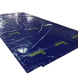 Bâche enduite de bâche, impression de bâche résistante, bâche personnalisée pour tissu de toile imperméable PVC résistant à l'eau