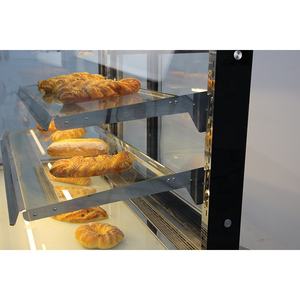 Ventas calientes Comúnmente utilizado en panaderías Vitrina de exhibición vertical refrigerada <span class=keywords><strong>para</strong></span> pastelería Pastel vertical - Product Image 4