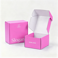 Boîte cadeau écologique personnalisée avec logo pour bougies, faible MOQ, boîte en carton avec fenêtre pour emballage de pots de bougies parfumées