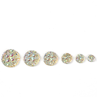 Strass en résine à dos plat à coller, cabochons à coudre pour chaussures, vêtements, sacs, décoration d'ongles