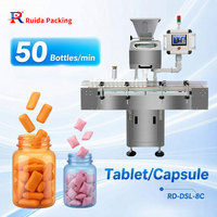 Machine de comptage et d'embouteillage automatique à 8 canaux Ruida Packing pour capsules molles, capsules dures, pilules et comprimés