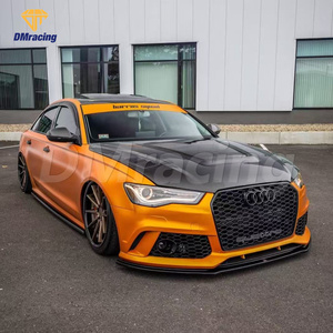 Capot de capot en fibre de carbone Style DM pour Audi A6 S6 <span class=keywords><strong>RS6</strong></span> 2013-2018 - Product Image 2
