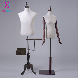 프랑스 세련된 패브릭 덮여 드레스 양식 마네킹 판매 - Product Image 6