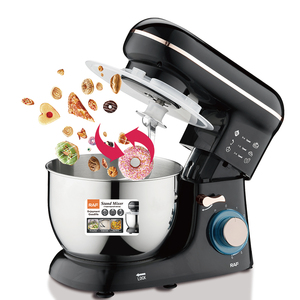 Batteur sur socle RAF 1300W Batidora De Pie Bol en acier inoxydable 4.5L Contrôle à 6 vitesses et fonction d'impulsion pour la <span class=keywords><strong>cuisson</strong></span> et le pétrissage de la pâte - Product Image 1