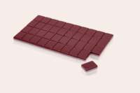 Ubin Mahjong Koboi Barat Putih Burgundy Pink Akrilik Seni Garis Minimalis Pola Kuda Bunga Liar Pola Kuda Bunga Liar