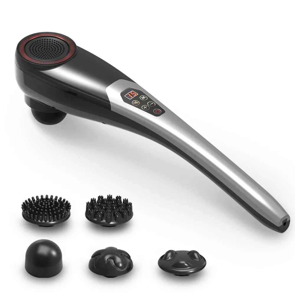 PL-620 Baru Dipatenkan Desain Genggam Hammer Massager Pijat Tubuh Vibrator Massageador Kopral