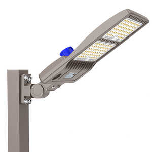 Luz DE SEGURIDAD LED de 320W para estacionamientos 44.800 lúmenes con fotocélula 1500W HIP/MH 5000K Reemplazo - Product Image 2