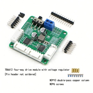 Módulo de Control de Motor DC TB6612FNG, Módulo de Control de Motor Dual/Cuádruple con Salida Regulada - Product Image 5