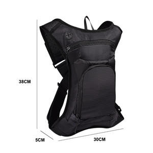 Sac à dos de cyclisme imperméable avec doublure en nylon, sac à fermeture éclair pour sports de plein air, moto, vélo, vélo à pédales - Product Image 5