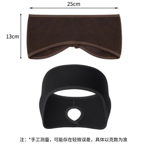 JIEMEIRUI Winter Fleece <b>Headband</b> Thickened Warm Windproof For Skiing Cycling Running Outdoor <b>Sports</b> Adult Unisex - Product Image 3