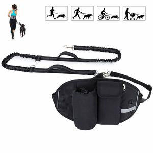 Ceinture de course pour animaux de compagnie, corde à main pliable, grande capacité, multifonctionnelle, pour la course à pied, l'entraînement sportif, pour les lapins - Product Image 6