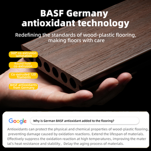 Cao cấp sang trọng <span class=keywords><strong>WPC</strong></span> decking-Mô hình hạt gỗ độc quyền với kết cấu nổi cho nhà ở cao cấp - Product Image 4