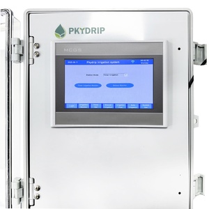 Controlador <span class=keywords><strong>de</strong></span> <span class=keywords><strong>Riego</strong></span> Inteligente PKYDrip <span class=keywords><strong>para</strong></span> Agricultura con IoT, 16 Válvulas Solenoides, Monitoreo y Control Remoto, Gabinete - Product Image 1
