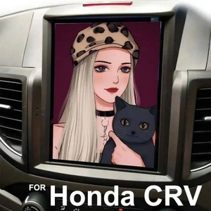 หน้าจอแดชบอร์ดขนาด 10.4 นิ้ว สำหรับ CR-V ปี 2012-2015 ระบบ Android 15 DSP มัลติมีเดียพร้อม Wireless CarPlay 4G GPS หน้าจอ IPS 2.5D - Product Image 6