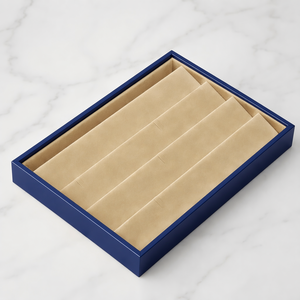 Custom <b>Ring</b> Pendant <b>Necklace</b> Earring Jewelry Tray Window Storage showcase Portable Tray for Jewelry Display Organizer - Product Image 1